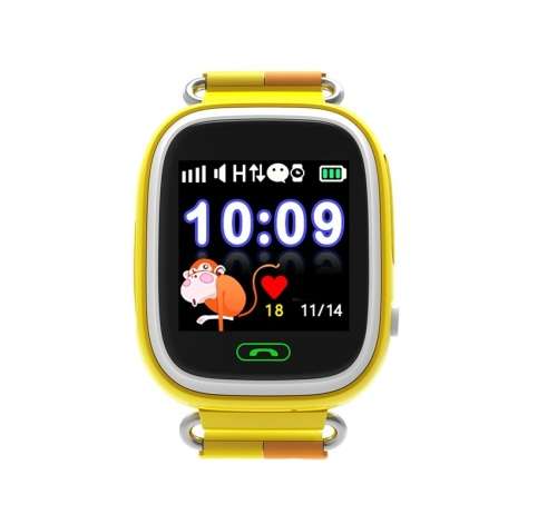 Nevenoe Touch Screen Kids GPS Tracker Smart Watch (Real time Child Monitoring and Tracking)
