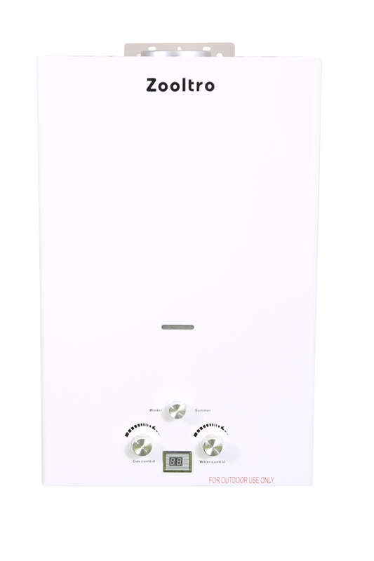 Zooltro Instant Gas Water Heater with LED Display - 20L
