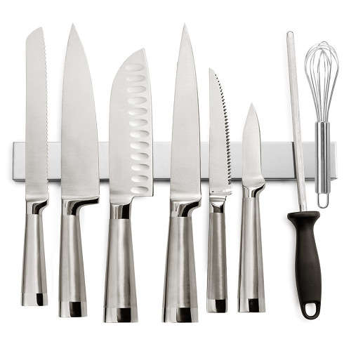 Stainless Steel Magnetic Knife Holder Rack