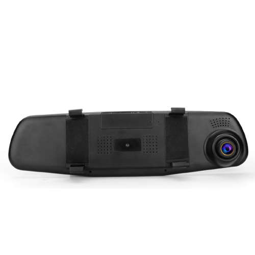 HD 4.3 inch Vehicle Rearview Parking Assist Camera with Mirror + Front Dash Camera (Second hand)