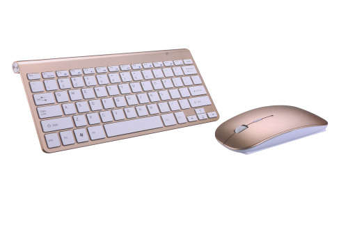 Mini Slim Wireless Keyboard & Mouse Combo for Computers, Laptops, Tablets [ USED ]