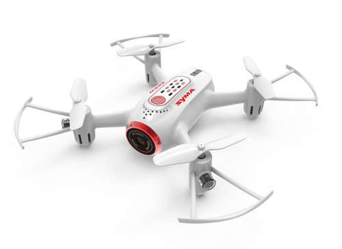 Syma X22W Smart Drone Quadcopter with HD Camera, WiFI FPV Real-time Live Viewing (Second hand) Black