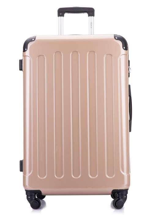 3 Piece ABS+PC Hard Luggage Trolley Bag Set (Small, Medium, Large) Second Hand