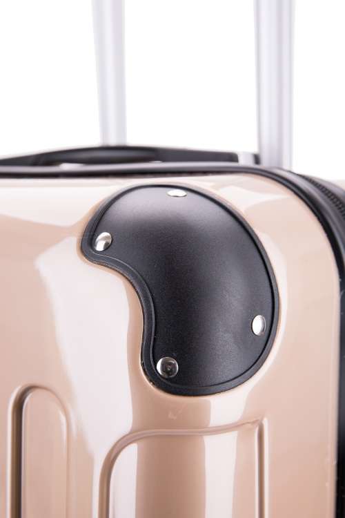 3 Piece ABS+PC Hard Luggage Trolley Bag Set (Small, Medium, Large) Second Hand