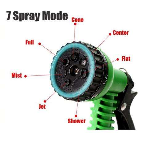 Garden Expandable Hose Pipe with Nozzle - 30 Meters