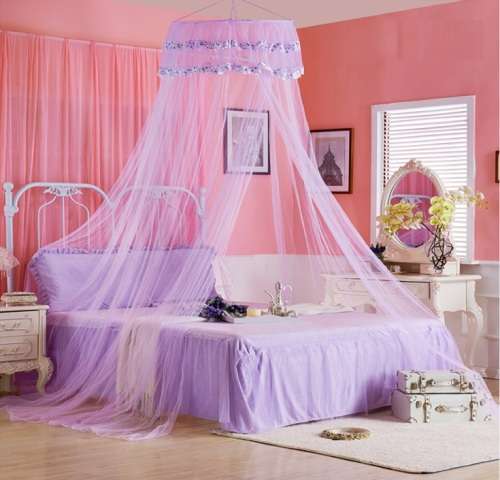Round Lace Mosquito Net - Green