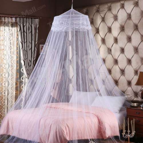 Round Lace Mosquito Net - Green