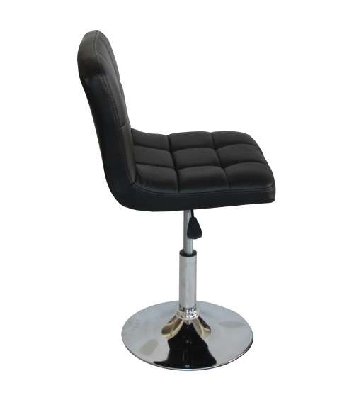 Hazlo Modern Adjustable Swivel Faux Leather Kitchen Bar Stool Chair (Set of 2)