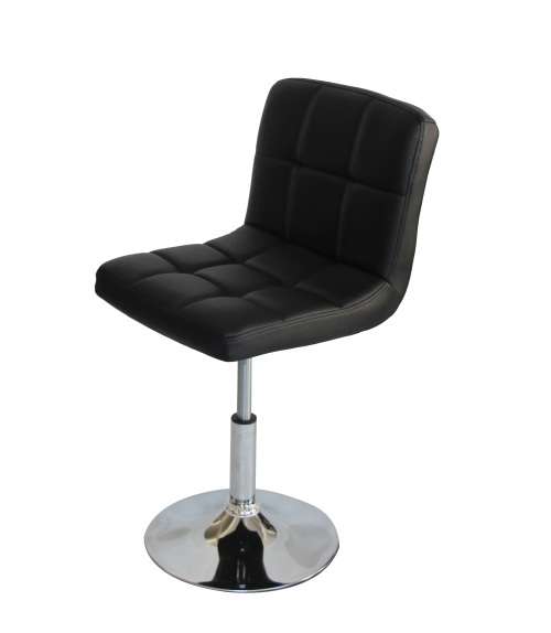 Hazlo Modern Adjustable Swivel Faux Leather Kitchen Bar Stool Chair (Set of 2)