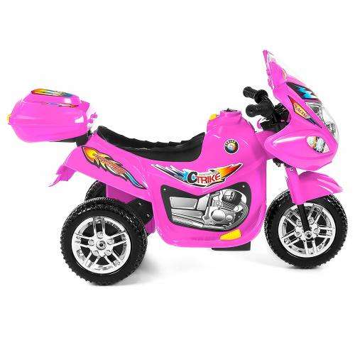 Battery Powered Ride-on Motorcycle Motorbike - Black or Blue