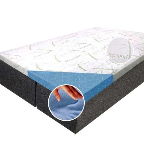 Gel Infused Visco Memory Foam Topper - Royal Luxury Plush - King