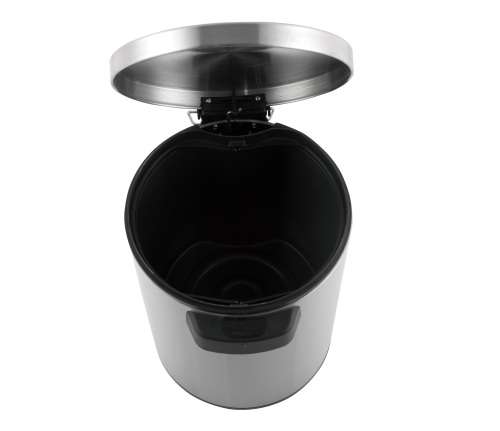 NineStars Automatic Motion Sensor Touchless Stainless Steel Trash Can - 5L second hand