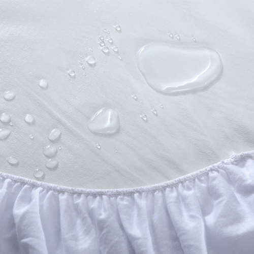 Hazlo Premium Cotton Terry Waterproof Mattress Protector