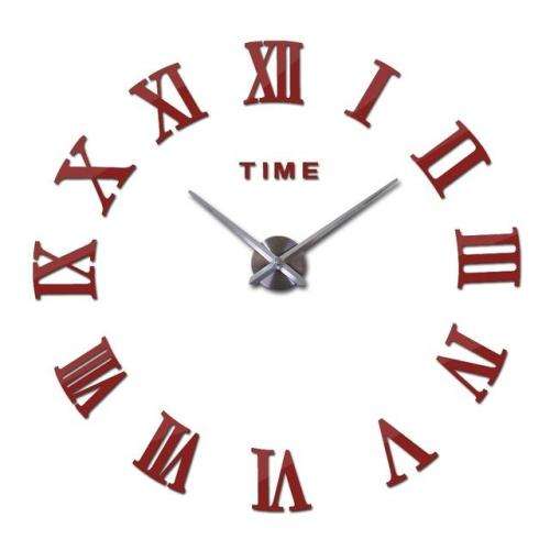 Modern DIY Large 3D Wall Clock (Home Decor)