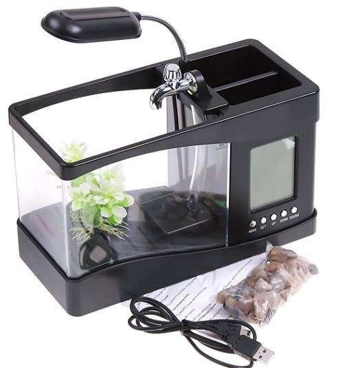 USB Desktop Aquarium Clock