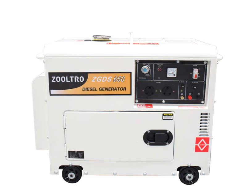 Zooltro 7.5KVA Silent Diesel Generator  14HP, 6KW with 4 Stroke Engine