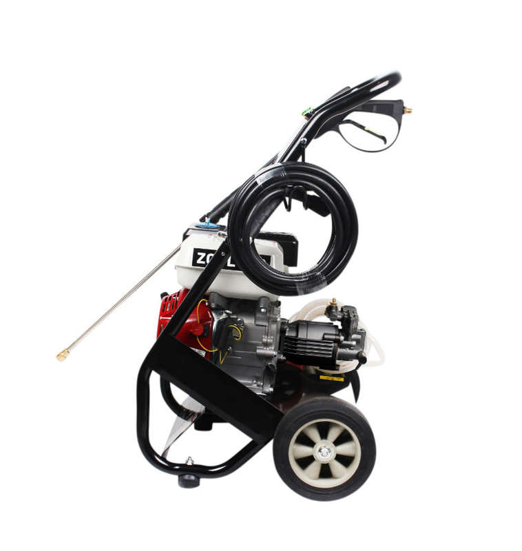 Zooltro 2600W Petrol High Pressure Washer  2500PSI, 6.5HP Engine, 8m Hose