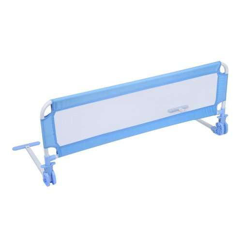 Baneen Breathable Safety Single Baby, Toddlers & Children Bed Guard Rail, 1 Meter -Pink (Second hand