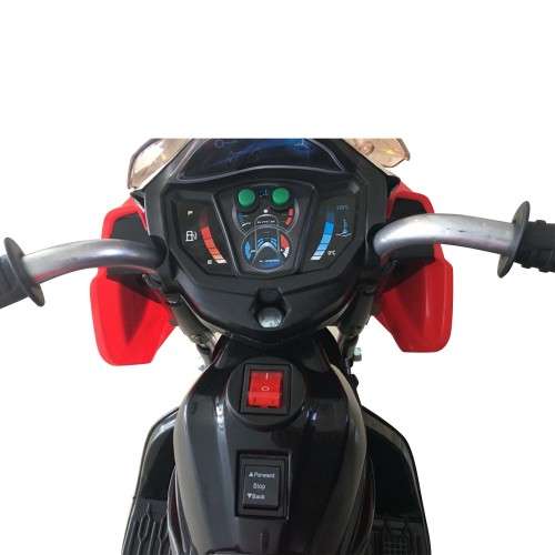 Battery Powered Ride-on Motorcycle Motorbike - Black (Second hand)