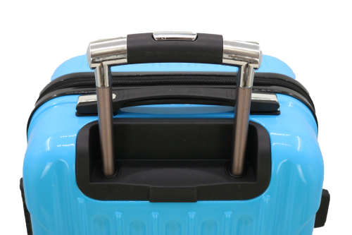 Hazlo 5 Piece ABS+PC Hard Luggage Bag Set with Trolley - Blue (Please read)