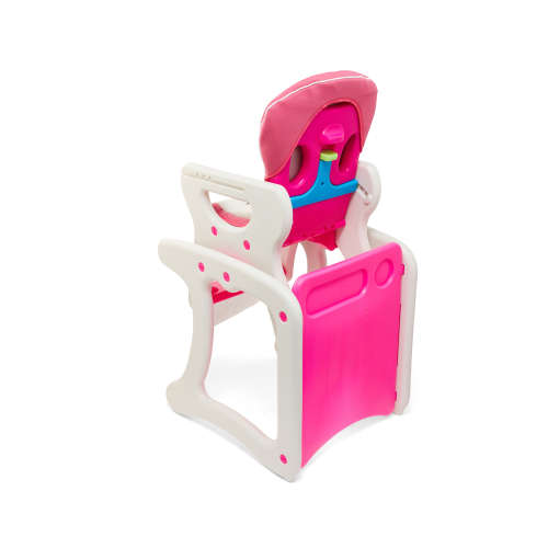 Baneen Multi-function Baby, Toddler High Chair and Table (Adjustable) 6 Months to 36 months - Pink