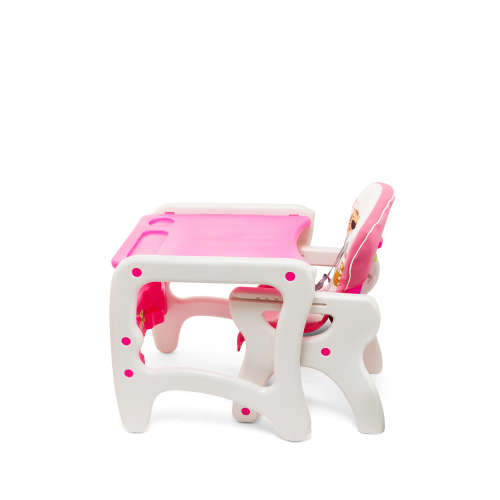 Baneen Multi-function Baby, Toddler High Chair and Table (Adjustable) 6 Months to 36 months - Pink