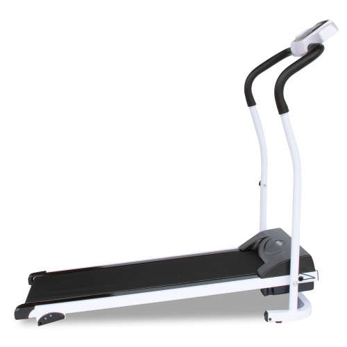 Zoolpro Motorized Exercise Workout Running Electric Treadmill Machine White Black
