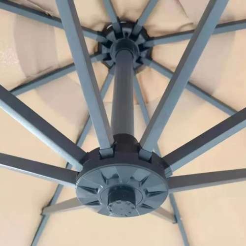 Hazlo Outdoor Patio Cantilever Umbrella - Beige