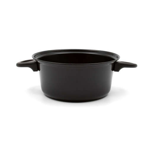 Alpine Gray 19 Piece Iron Non Stick Cookware Pot set - Black