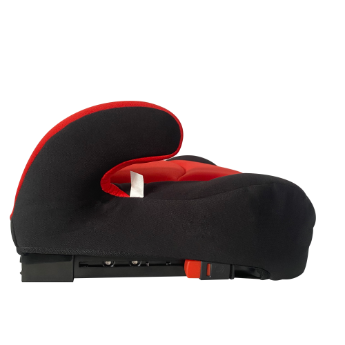 Baneen Baby Car Booster Seat Cushion w/ ISOFIX connector (15-36kg/3-12yr) - Red & Black