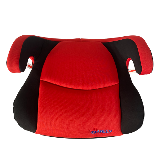 Baneen Baby Car Booster Seat Cushion w/ ISOFIX connector (15-36kg/3-12yr) - Red & Black