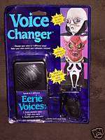 VOICE CHANGER. Disguise your voice.  monster, alien, amplify your own. must have DEVICE