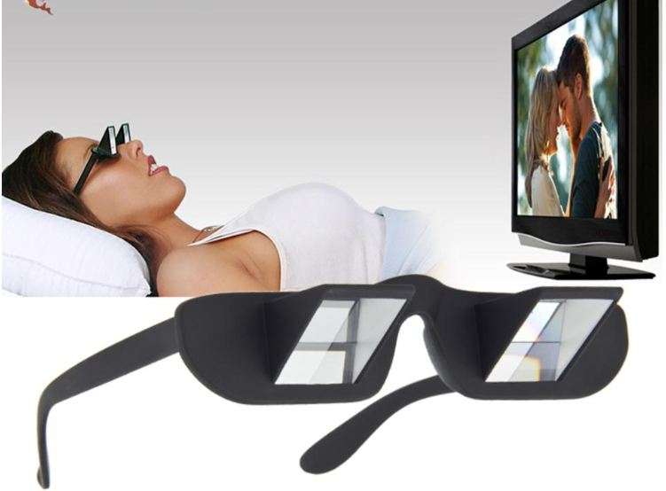 Prism Bed Specs with 90 Degree Viewing Angle - Watch TV or Read While Lying flat on your back