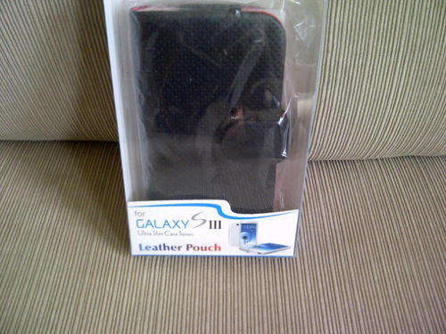 Samsung  Galaxy S3 Leather Pouch PLUS Screen Protector