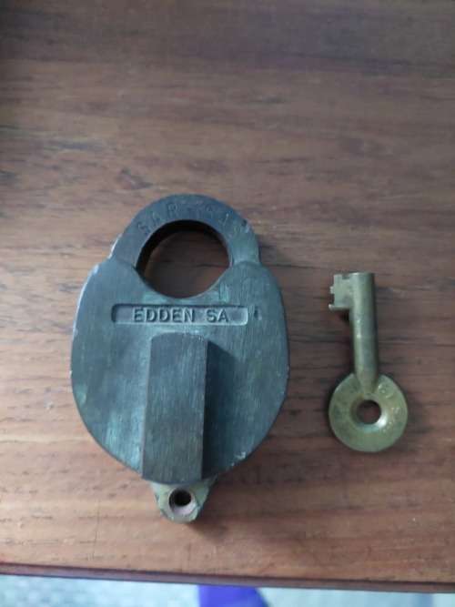 Vintage brass SAR/SAS Lock