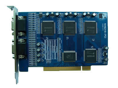 16 Channel Realtime DVR Card - Branded Macro Video Card with 8GB Memory Stick