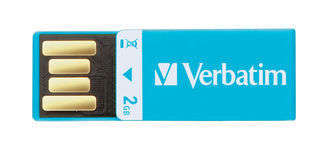 verbatim Flash drive 2GB  Clip-it 2GB USB 2.0 COOL BLUE