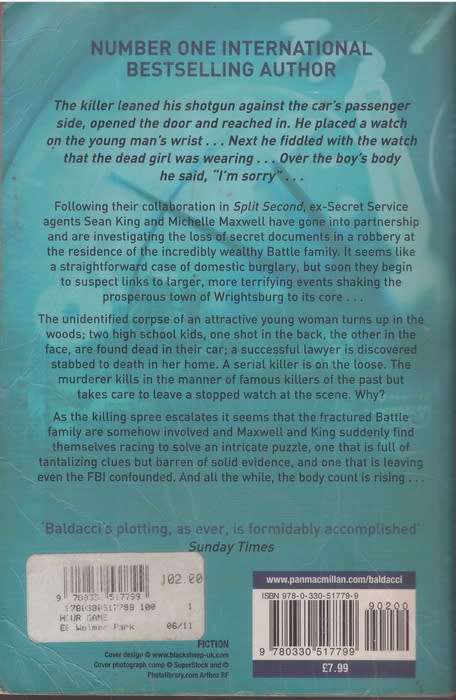 Hour Game - David Baldacci
