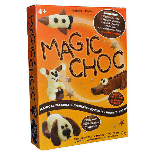Magic Choc - Activity Pack (Flexible & edible Belgian chocolate with superb play value!)