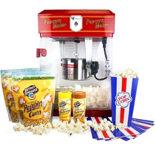 Home Cinema Popcorn Maker Kit (Yuppie Gadgets)