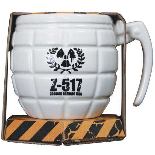 Grenade Mug - Snow/White (Yuppie Gadgets)