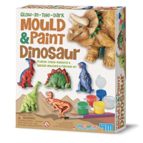 Mould & Paint - Glow Dinosaur (4M / Yuppie Gadgets)