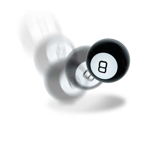 Bouncing Magic 8 Ball (Yuppie Gadgets)