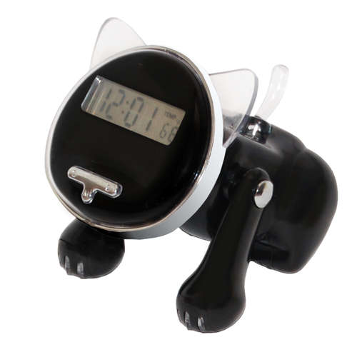 Talking Cat Alarm Clock - (ThumbsUp! / Yuppie Gadgets)