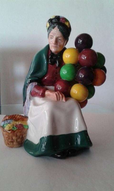 The Old Balloon Seller limited 1928 "Signed by M Doulton"