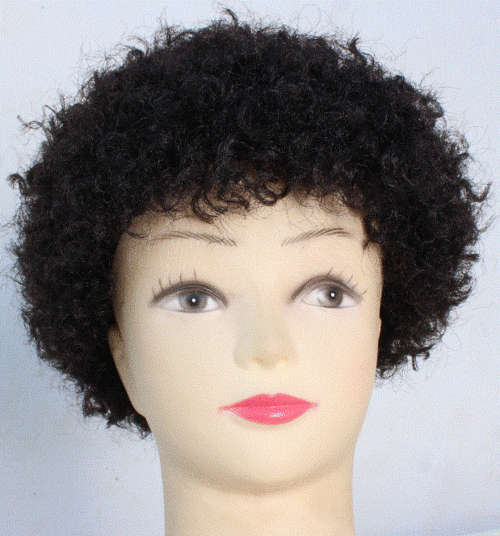 Dry Perm Wig - Colour Brown