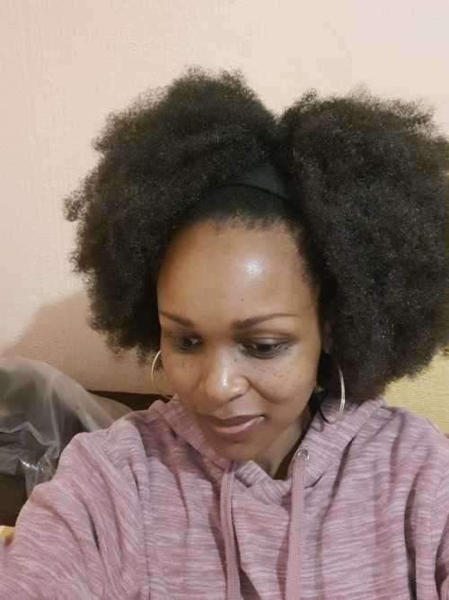 Head Band Afro Wig