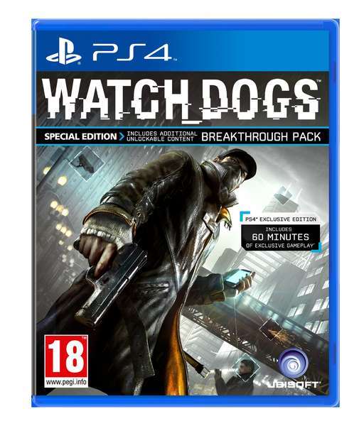 Watch Dogs Special Edition Break Through Pack (PS4)