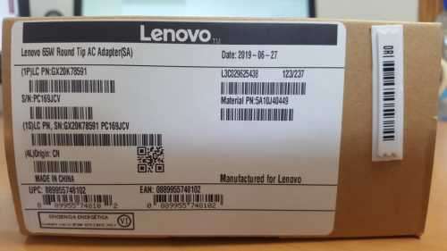 Lenovo 65W Round Tip AC Adapter