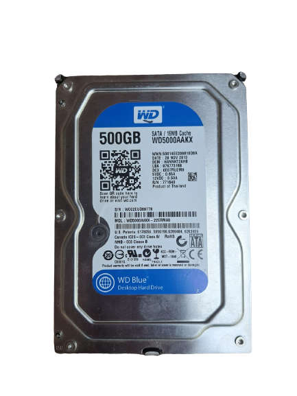 Western Digital Blue 500GB 3.5` HDD